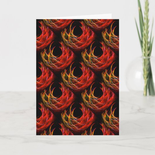 Carte Cute Modern Boho Elegant Abstract Art Pattern #503 (Devant)