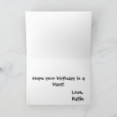 Carte Cute Morsel Rose (Intérieur)