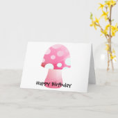 Carte Cute Morsel Rose (Fleur jaune)