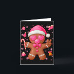 Carte Cute Nk Gingerbread Bubble Gum Christmas Xmas Girl<br><div class="desc">Cute Nk Gingerbread Bubble Gum Christmas Xmas Girl</div>
