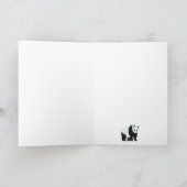 Carte Cute Panda Bear Motif Anniversaire (Intérieur)