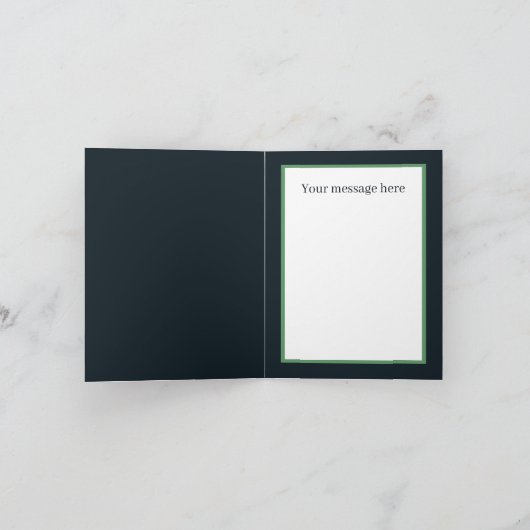 Carte Cute Panther ajouter du texte (Intérieur)