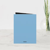 Carte Cute peeking Nurse ajouter panda message (Dos)