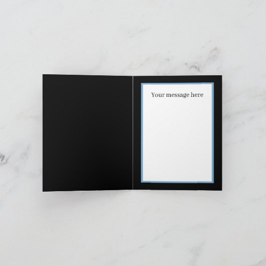 Carte Cute peeking Nurse ajouter panda message (Intérieur)