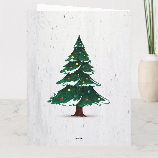 Carte Cute Penguins Christmas card (Dos)