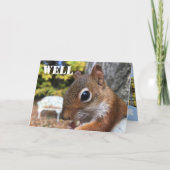 Carte Cute petit écureuil (Devant)