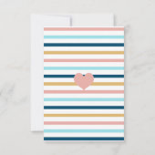 Carte Cute Pizza Slice Classe d'amitié (Dos)