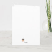 Carte Cute Pomeranian (Dos)