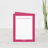 Carte Cute Princess kitten ajouter un message n'importe  (Dos)