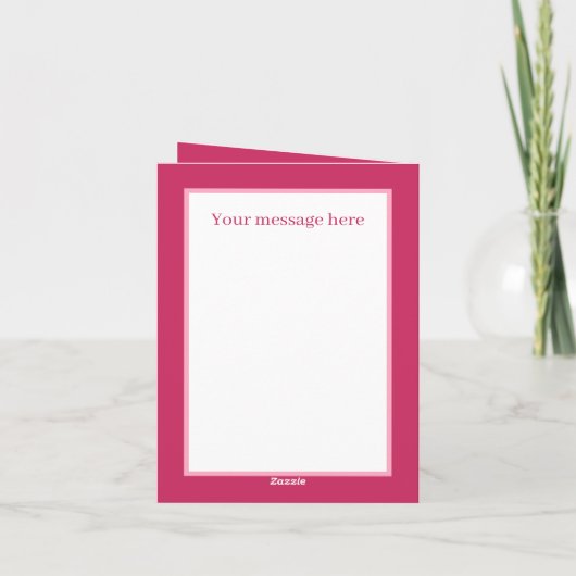 Carte Cute Princess kitten ajouter un message n'importe (Dos)