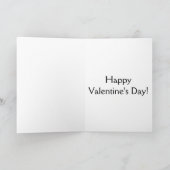 Carte Cute Puppy Cupid Valentine's Day (Intérieur)