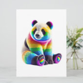 Carte Cute Rainbow (Debout devant)