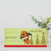 Carte Cute Reindeer (Debout devant)
