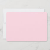 Carte Cute Retro Rose Be My Flower Girl Proposition (Dos)