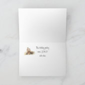 Carte Cute Seals Brother Birthday Watercolor Animals (Intérieur)