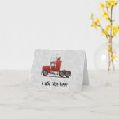 Carte Cute semi-cabine (Fleur jaune)