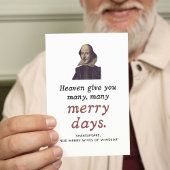 Carte Cute Shakespeare Happy Retirement Theater Citation