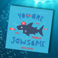 Cute Shark avec casquette pirate totalement dégoût