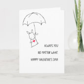 Carte Cute Simple Always you Folded (Devant)