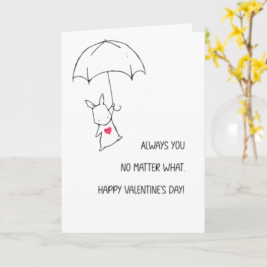 Carte Cute Simple Always you Folded (Fleur jaune)