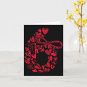 Carte Cute Six Seven Love 67 Hearts Couple Number 6 Comf (Fleur jaune)