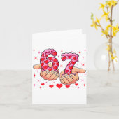 Carte Cute Valentines Day 67 Hearts Funny Six Seven Meme (Fleur jaune)