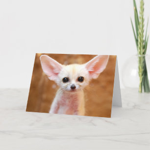 Carte Cutest Baby Animals Fennec Fox