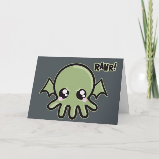 Carte Cutie Baby Cthulhu (Devant)