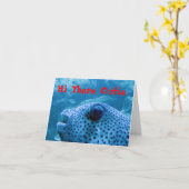 Carte Cutie Fish Note (Fleur jaune)