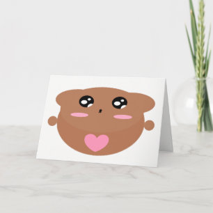 Carte Cutieful Kids Art Design Cute Teddy Ours En Amour