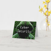 Carte Cybersécurité (Fleur jaune)