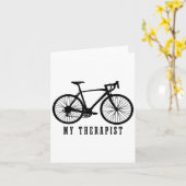 Carte Cycling My Therast Funny Road Bike  (Fleur jaune)