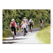 CARTE CYCLISTE (Devant horizontal)