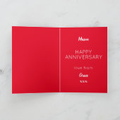 Carte Cycliste Je t'aime à roulettes (Intérieur)