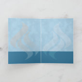 Carte Cygne de coucher du soleil (Intérieur)