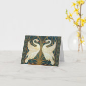 Carte Cygne de grue de Walter, précipitation et art (Fleur jaune)