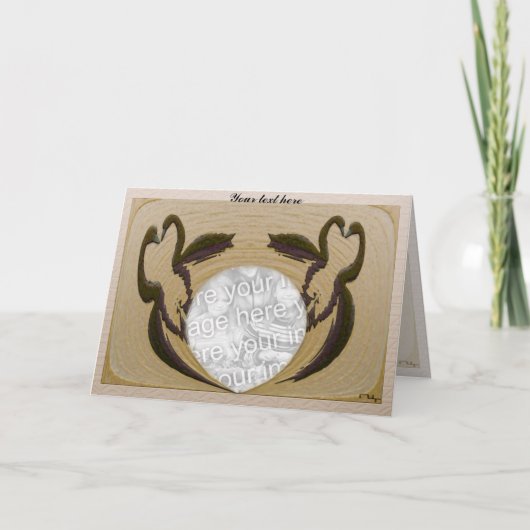 Carte Cygnes aimants (Devant)