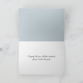 Carte Cygnes Sympathiques Sur Le Lac Misty (Intérieur)