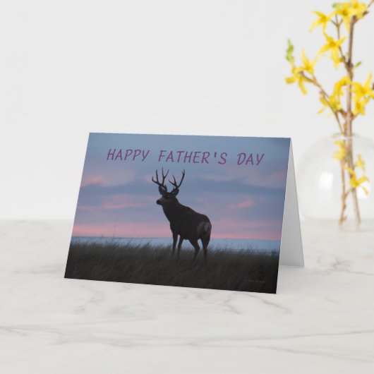 Carte D3 Mule Deer Buck (Fleur jaune)