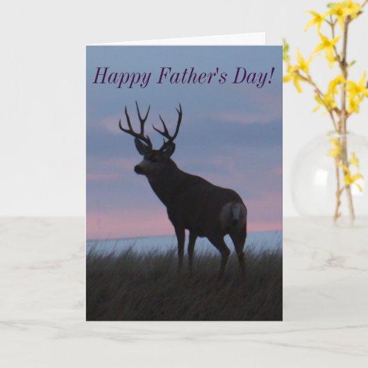 Carte D3 Mule Deer Buck (Fleur jaune)