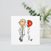 Carte D est pour Doctor (Debout devant)