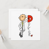 Carte D est pour Doctor (Devant/Arrière en situation)