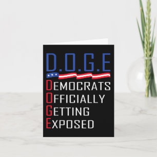 Carte D.o.g.e Doge Département de l'efficacité gouvernem