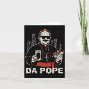 Carte Da Pope De L'Amérique Chicago Pape Leo Xiv Funny V
