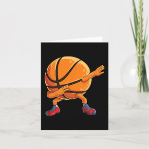 Carte Dabbing Basketball Ball Fun Boys Hommes Femmes Spo