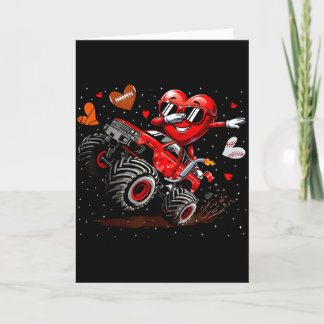 Carte Dabbing Heart Monster Truck Baseball Football Men 