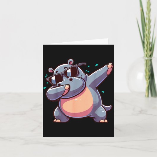 Carte Dabbing Hip  (Devant)