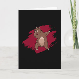 Carte Dabbing Lama Dab Alpaca Funny Kids Cool-cadeaux