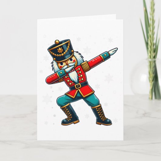 Carte Dabbing Nutcracker Christmas Costume Matching Fami (Devant)