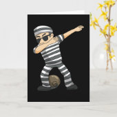 Carte Dabbing prisonnier de danse (Fleur jaune)